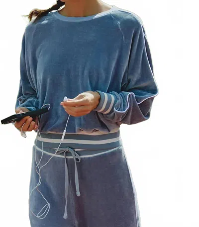 Sundry Raglan Sweatshirt In Steel In Blue