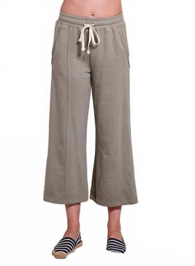 Sundry Raw Seamed Sweatpant In Fern In Gray