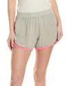 Sundry Ringer Pull-on Short In Beige