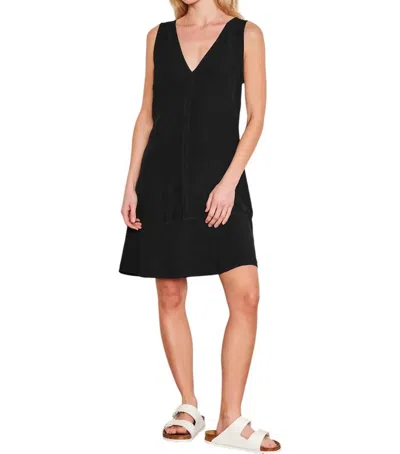 Sundry Short Shift Mini Dress In Black