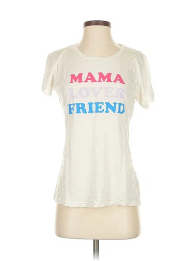 Pre-owned Sundry Short Sleeve T-shirt In White