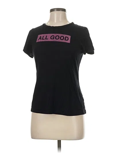 Pre-owned Sundry Short Sleeve T-shirt In Black