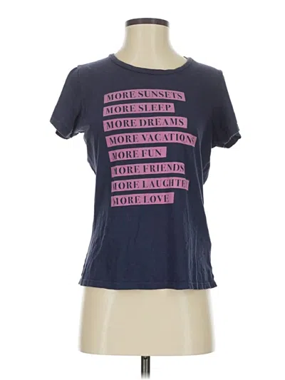 Pre-owned Sundry Short Sleeve T-shirt In Blue