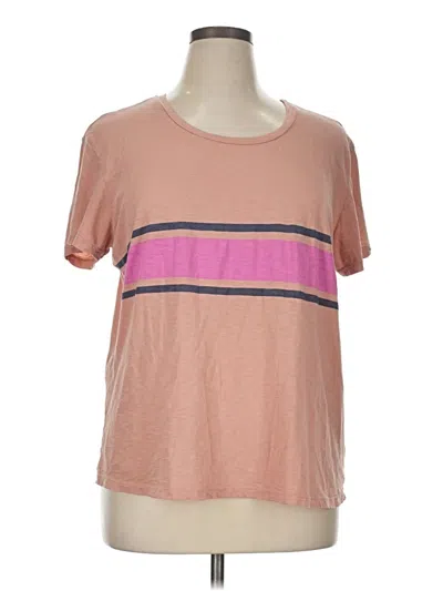 Pre-owned Sundry Short Sleeve T-shirt In Pink