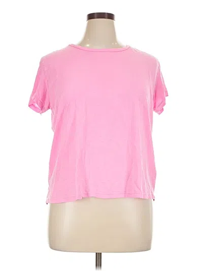 Pre-owned Sundry Short Sleeve T-shirt In Pink