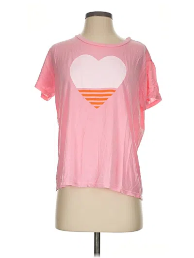Pre-owned Sundry Short Sleeve T-shirt In Pink