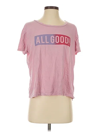 Pre-owned Sundry Short Sleeve T-shirt In Pink