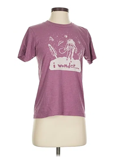 Pre-owned Sundry Short Sleeve T-shirt In Purple