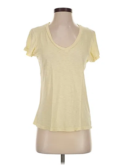 Pre-owned Sundry Short Sleeve T-shirt In Yellow