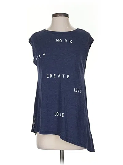Pre-owned Sundry Sleeveless T-shirt In Blue