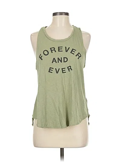 Pre-owned Sundry Sleeveless T-shirt In Green