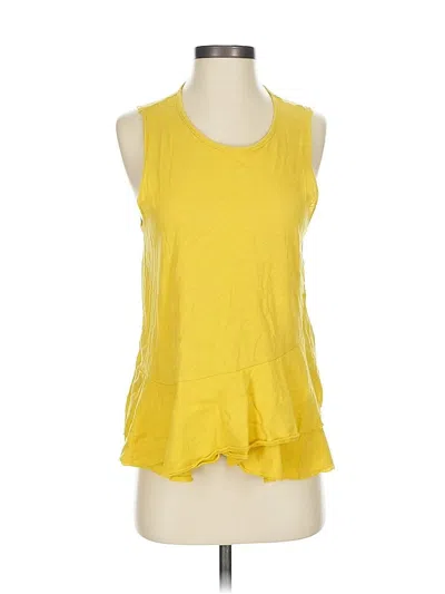 Pre-owned Sundry Sleeveless T-shirt In Yellow