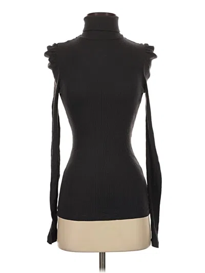 Pre-owned Sundry Sleeveless Top Black Turtleneck Tops