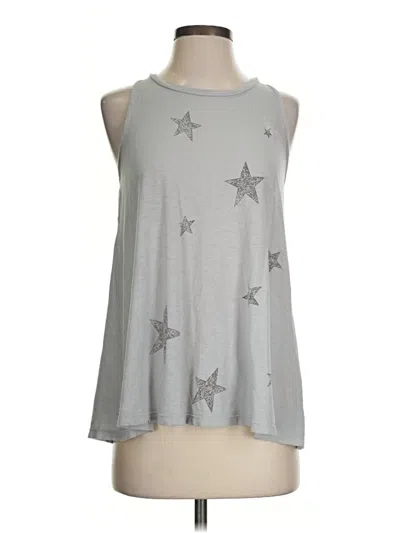 Pre-owned Sundry Sleeveless T-shirt In Silver