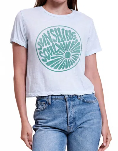 Sundry Sunshine Tee In Icicle In White