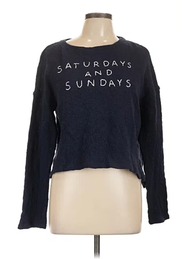 Pre-owned Sundry Sweatshirt In Black