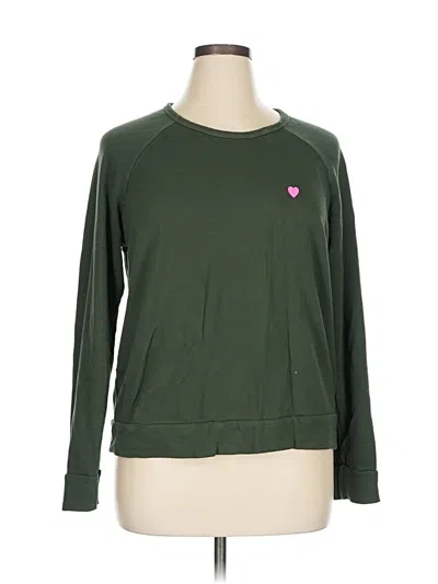 Pre-owned Sundry Sweatshirt In Green