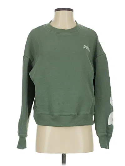 Pre-owned Sundry Sweatshirt In Green