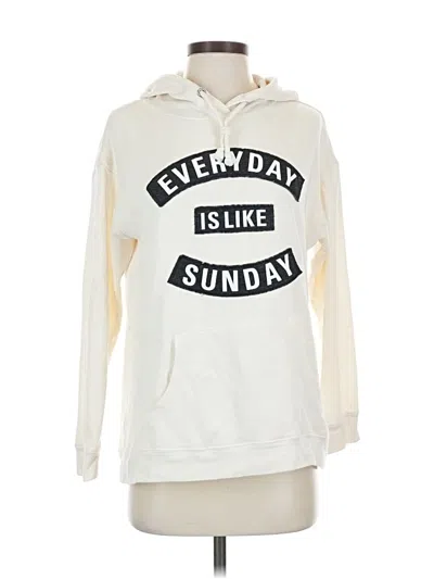 Pre-owned Sundry Sweatshirt In Ivory