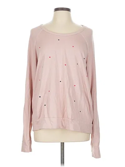 Pre-owned Sundry Sweatshirt In Pink