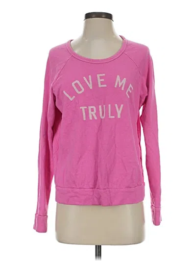 Pre-owned Sundry Sweatshirt In Pink