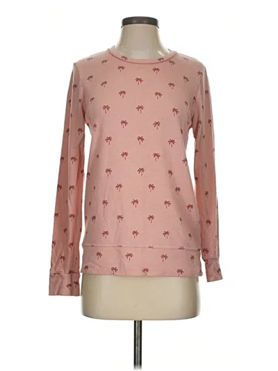 Pre-owned Sundry Sweatshirt In Pink
