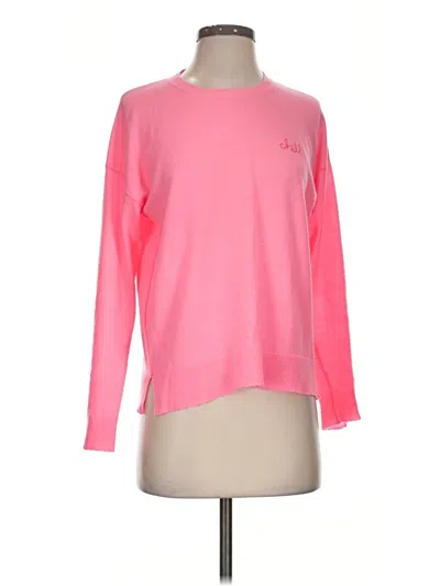 Pre-owned Sundry Sweatshirt In Pink
