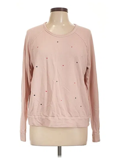 Pre-owned Sundry Sweatshirt In Pink