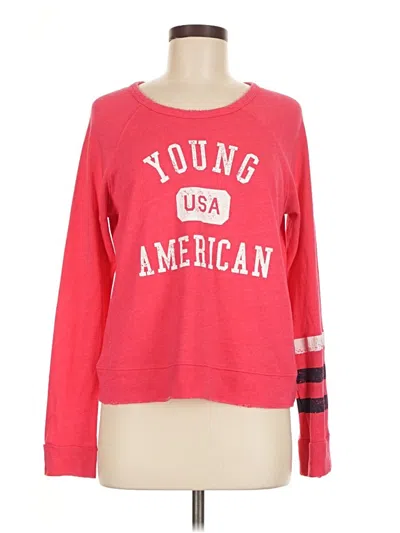 Pre-owned Sundry Sweatshirt In Red