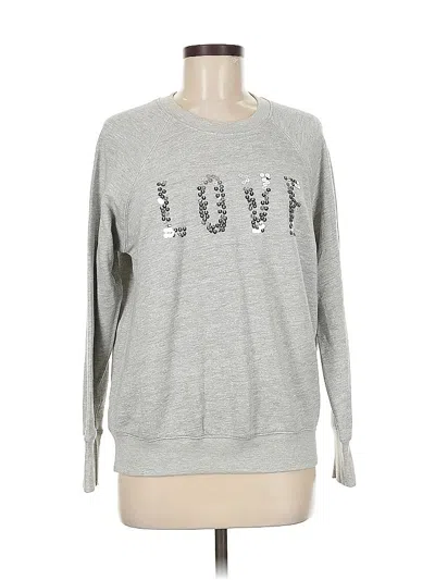 Pre-owned Sundry Sweatshirt In Silver