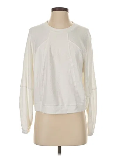 Pre-owned Sundry Sweatshirt In White