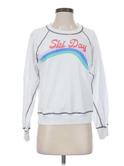 Pre-owned Sundry Sweatshirt In White