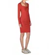 Sundry Sweetheart Minidress In Garnet In Red