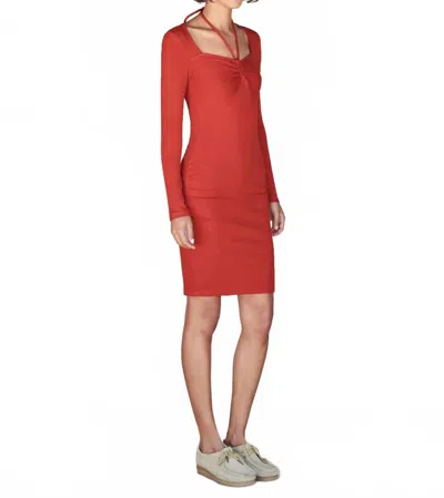 Sundry Sweetheart Minidress In Garnet In Red