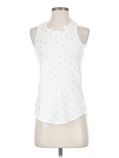 Pre-owned Sundry Tank Top White Halter Neckline Tops