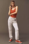 Sundry Terry Side-stripe Track Joggers Pants