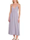 Sundry Tie Back Dress In Lavender In Purple