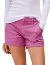 Sundry Trouser Raw Hem Shorts In Orchid In Pink