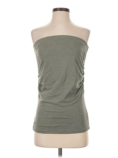 Pre-owned Sundry Tube Top Green Strapless Neckline Tops