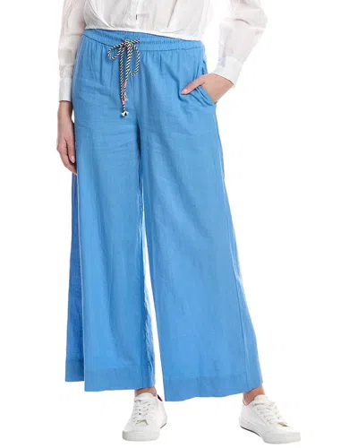 Sundry Wide Leg Pant In Blue