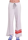 Sundry Women's Double Stripe Lounge Pant In Oyster In Neutral
