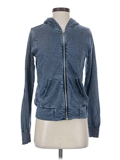 Pre-owned Sundry Zip Up Hoodie In Blue
