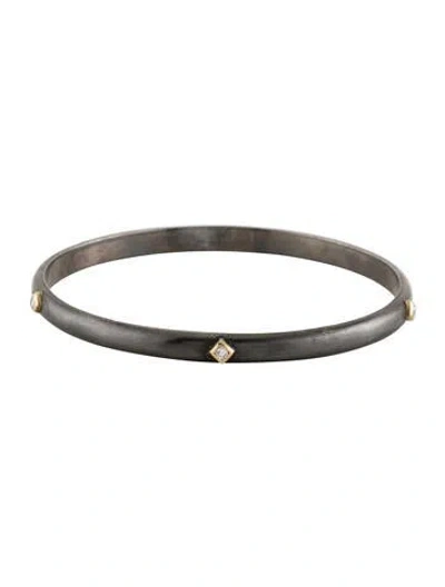 Pre-owned Suneera Diamond Bangle Bracelet In Multi