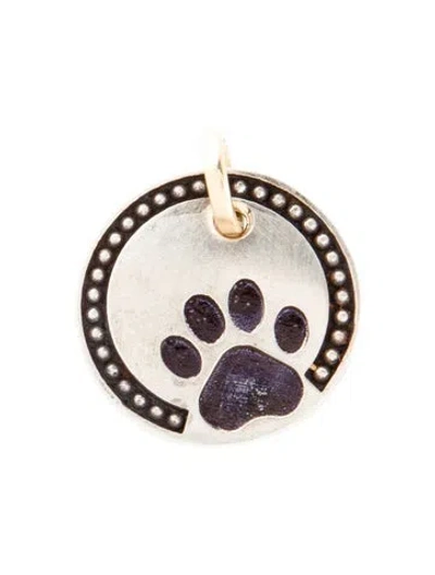 Pre-owned Suneera Paw Pendant, 1" In Multi
