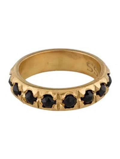 Pre-owned Suneera Spinel Eternity Band In Multi