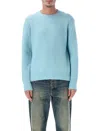 Sunflower Yak And Wool Blend Sweater In Blue