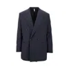 Sunflower Navy 90's Db Blazer In Blue