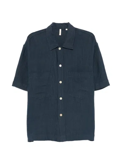 Sunflower Adam Short-sleeve Shirt In Blue