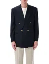 Sunflower 90's Db Club Blazer Jacket In Navy