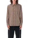Sunflower Plaid Shirt In Light Brown